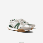 Lacoste נעלי ספורט דלוקס מעור l-spin DZ4D0D1738 לבן/ירוק 082 גברים - Image 2