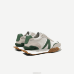 Lacoste נעלי ספורט דלוקס מעור l-spin DZ4D0D1738 לבן/ירוק 082 גברים - Image 3