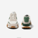 Lacoste נעלי ספורט דלוקס מעור l-spin DZ4D0D1738 לבן/ירוק 082 גברים - Image 5