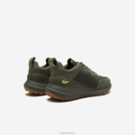 Lacoste נעלי ספורט טקסטיל אקטיביות 4851 DZ4D0D1886 ירוק כהה dg2 גברים - Image 3
