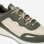 Lacoste נעלי ספורט טקסטיל אקטיביות 4851 DZ4D0D1887 ירוק כהה & אוף לבן 1x3 גברים - Image 6