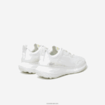 Lacoste נעלי ספורט טקסטיל אקטיביות 4851 DZ4D0D2724 לבן 21 גרם נשים - Image 3