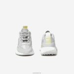Lacoste נעלי ספורט טקסטיל אקטיביות 4851 DZ4D0D2725 אפור לבן 25 שנים נשים - Image 5