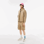 Lacoste נעלי ספורט טקסטיל אקטיביות של l003 DZ4D0D1731 לבן 18c גברים - Image 6