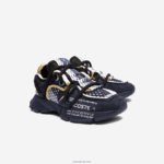 Lacoste נעלי ספורט טקסטיל אקטיביות של l003 DZ4D0D2690 חיל הים nb0 נשים - Image 2