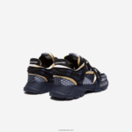 Lacoste נעלי ספורט טקסטיל אקטיביות של l003 DZ4D0D2690 חיל הים nb0 נשים - Image 3
