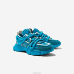 Lacoste נעלי ספורט טקסטיל אקטיביות של l003 DZ4D0D2691 כחול 11c נשים - Image 2