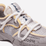 Lacoste נעלי ספורט טקסטיל אקטיביות של l003 DZ4D0D2692 אפור לבן 1e7 נשים - Image 6