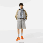Lacoste נעלי ספורט טקסטיל אקטיביות של l003 DZ4D0D2693 כתום 7a5 נשים - Image 2