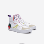 Lacoste נעלי ספורט טקסטיל בינוניות l004 DZ4D0D2715 לבן ורוד 06c נשים - Image 2