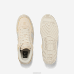 Lacoste נעלי ספורט טקסטיל בעיצוב l001 DZ4D0D1746 לבן 18c גברים - Image 4
