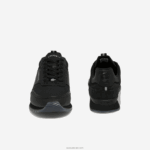 Lacoste נעלי ספורט טקסטיל לוקס של partner DZ4D0D1706 שחור 02h גברים - Image 5