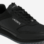 Lacoste נעלי ספורט טקסטיל לוקס של partner DZ4D0D1706 שחור 02h גברים - Image 6