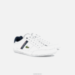 Lacoste נעלי ספורט טקסטיל של chaymon וסינטטיות DZ4D0D1791 לבן/צי ואדום 407 גברים - Image 2