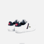 Lacoste נעלי ספורט טקסטיל של chaymon וסינטטיות DZ4D0D1791 לבן/צי ואדום 407 גברים - Image 3