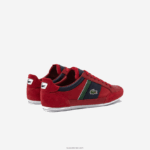 Lacoste נעלי ספורט טקסטיל של chaymon DZ4D0D1737 חיל הים האדום rs7 גברים - Image 3