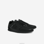 Lacoste נעלי ספורט טקסטיל של menerva DZ4D0D1701 שחור 02h גברים - Image 2