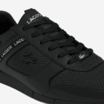 Lacoste נעלי ספורט טקסטיל של menerva DZ4D0D1701 שחור 02h גברים - Image 6