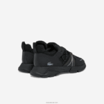 Lacoste נעלי ספורט טקסטיל l003 DZ4D0D1796 שחור 02h גברים - Image 3