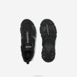 Lacoste נעלי ספורט טקסטיל l003 DZ4D0D1796 שחור 02h גברים - Image 4
