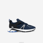 Lacoste נעלי ספורט טקסטיל l003 DZ4D0D1797 נייבי ולבן 092 גברים