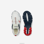 Lacoste נעלי ספורט טקסטיל l003 DZ4D0D1799 לבן/צי ואדום 407 גברים - Image 3