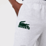 Lacoste נעלי ספורט טרקלין צמר כותנה DZ4D0D1475 אפור צ'ין ירוק y9k גברים - Image 2