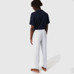 Lacoste נעלי ספורט טרקלין צמר כותנה DZ4D0D1475 אפור צ'ין ירוק y9k גברים - Image 3