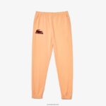 Lacoste נעלי ספורט טרקלין צמר כותנה DZ4D0D1478 כתום בהיר בורדו rz6 גברים - Image 2