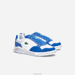 Lacoste נעלי ספורט לוקס מעור game advance DZ4D0D1707 לבן/כחול 080 גברים - Image 2