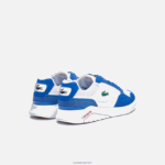 Lacoste נעלי ספורט לוקס מעור game advance DZ4D0D1707 לבן/כחול 080 גברים - Image 3