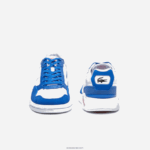 Lacoste נעלי ספורט לוקס מעור game advance DZ4D0D1707 לבן/כחול 080 גברים - Image 5