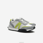 Lacoste נעלי ספורט מנוגדות בצבע עור דלוקס l-spin DZ4D0D1788 ירוק אפור בהיר 7a8 גברים - Image 2