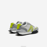 Lacoste נעלי ספורט מנוגדות בצבע עור דלוקס l-spin DZ4D0D1788 ירוק אפור בהיר 7a8 גברים - Image 3