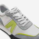 Lacoste נעלי ספורט מנוגדות בצבע עור דלוקס l-spin DZ4D0D1788 ירוק אפור בהיר 7a8 גברים - Image 6