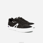 Lacoste נעלי ספורט מסוג l004 טקסטיל צבעוני DZ4D0D2731 שחור ולבן 312 נשים - Image 2