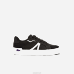 Lacoste נעלי ספורט מסוג l004 טקסטיל צבעוני DZ4D0D2731 שחור ולבן 312 נשים
