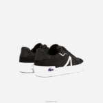 Lacoste נעלי ספורט מסוג l004 טקסטיל צבעוני DZ4D0D2731 שחור ולבן 312 נשים - Image 3
