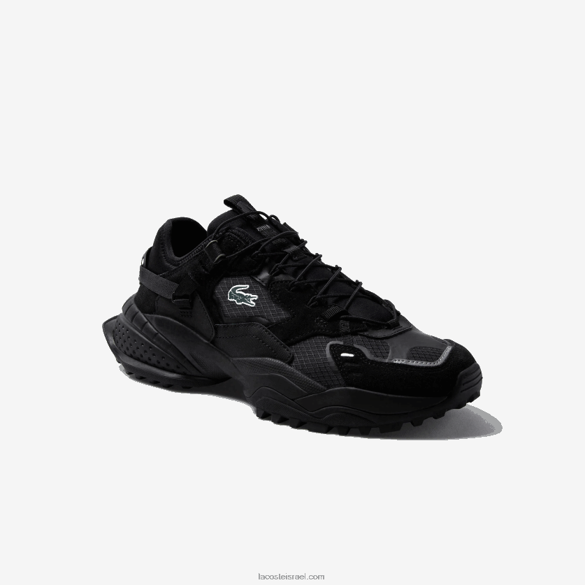 Lacoste נעלי ספורט מסוג l-guard breaker טקסטיל וזמש DZ4D0D1826 שחור 02h גברים - Image 1
