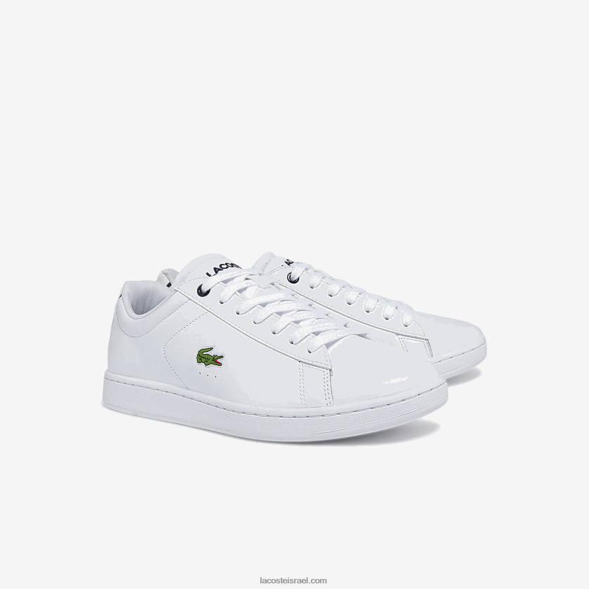 Lacoste נעלי ספורט מעור carnaby bl DZ4D0D1815 לבן & נייבי 042 גברים - Image 2