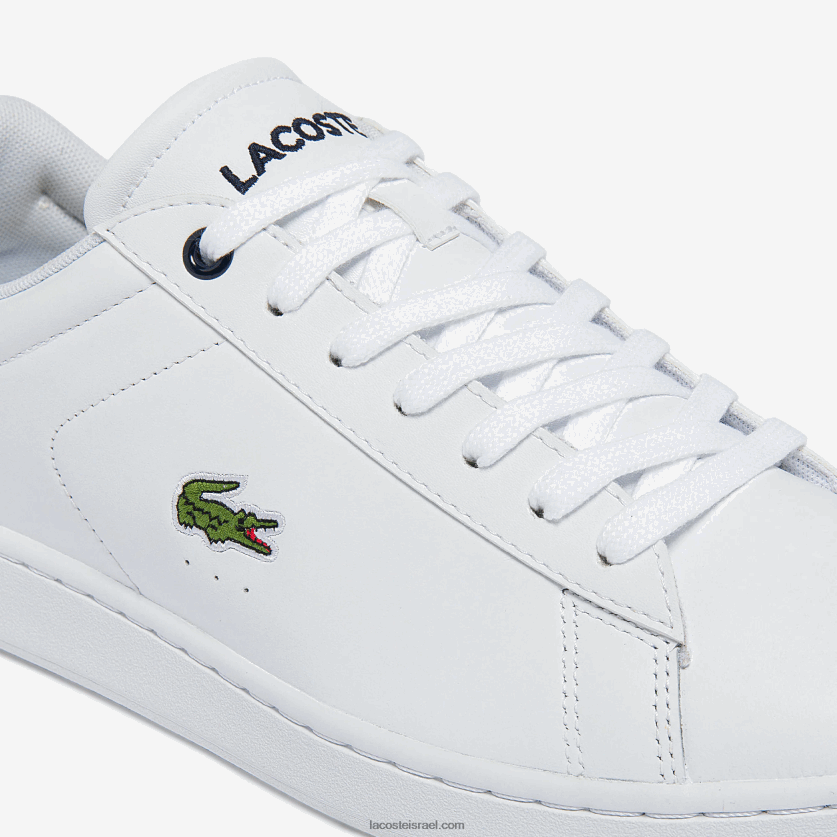 Lacoste נעלי ספורט מעור carnaby bl DZ4D0D1815 לבן & נייבי 042 גברים - Image 6