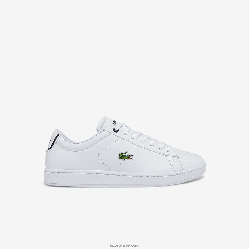 Lacoste נעלי ספורט מעור carnaby bl DZ4D0D1815 לבן & נייבי 042 גברים - Image 1