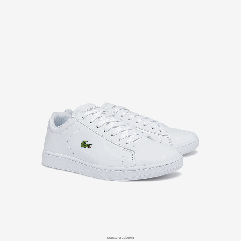 Lacoste נעלי ספורט מעור carnaby bl DZ4D0D1817 לבן 21 גרם גברים - Image 2