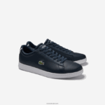 Lacoste נעלי ספורט מעור carnaby evo DZ4D0D1874 כחול כהה 003 גברים - Image 2