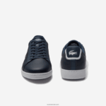 Lacoste נעלי ספורט מעור carnaby evo DZ4D0D1874 כחול כהה 003 גברים - Image 4