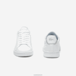 Lacoste נעלי ספורט מעור carnaby pro bl tonal DZ4D0D2681 לבן 21 גרם נשים - Image 5