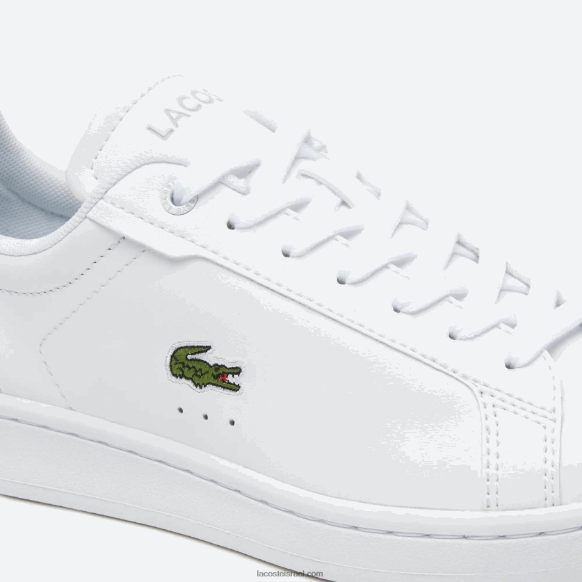 Lacoste נעלי ספורט מעור carnaby pro bl tonal DZ4D0D2681 לבן 21 גרם נשים - Image 6