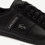 Lacoste נעלי ספורט מעור chaymon DZ4D0D1708 שחור אדום 1b5 גברים - Image 6