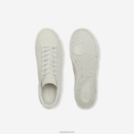 Lacoste נעלי ספורט מעור court zero DZ4D0D1873 לבן 18c גברים - Image 4