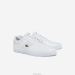 Lacoste נעלי ספורט מעור בית המשפט DZ4D0D1913 לבן 21 גרם גברים - Image 2